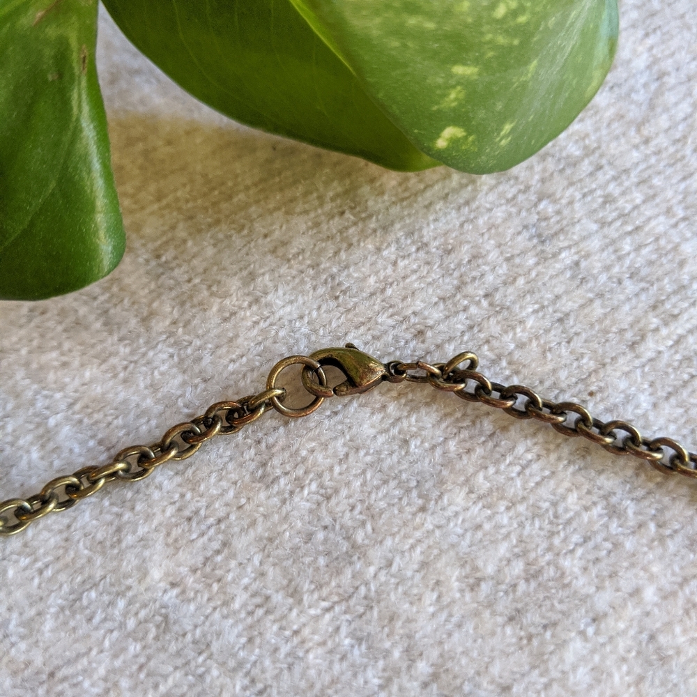 Aztec Inspired Boho Pendant Necklace - Picture 4 of 4